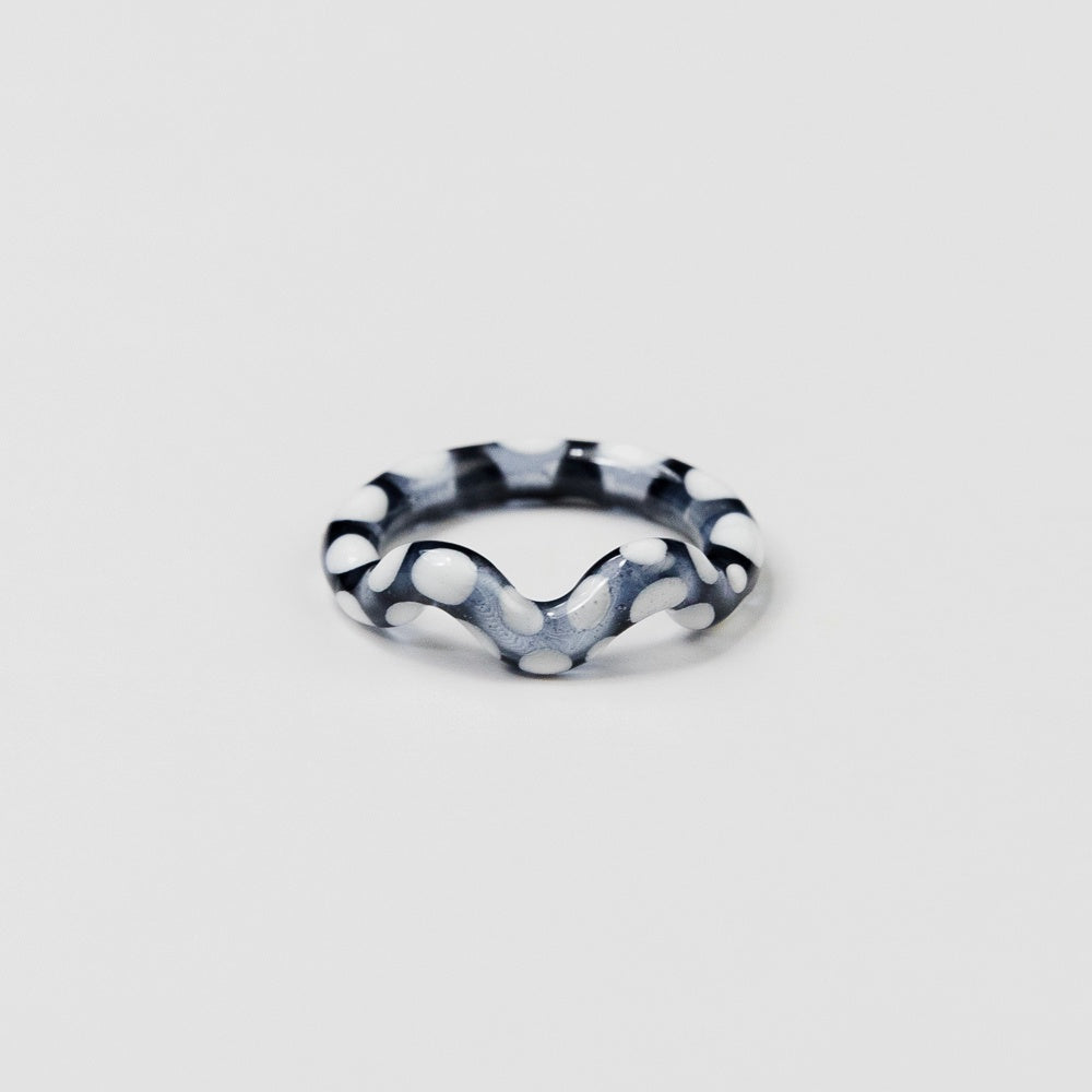 Salt Single Wave Ring