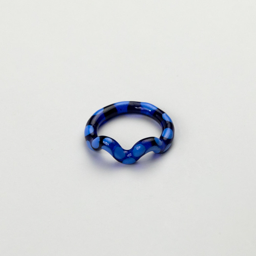 Blueberry Single Wave Ring