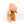 Plush pink dino toy on a white background