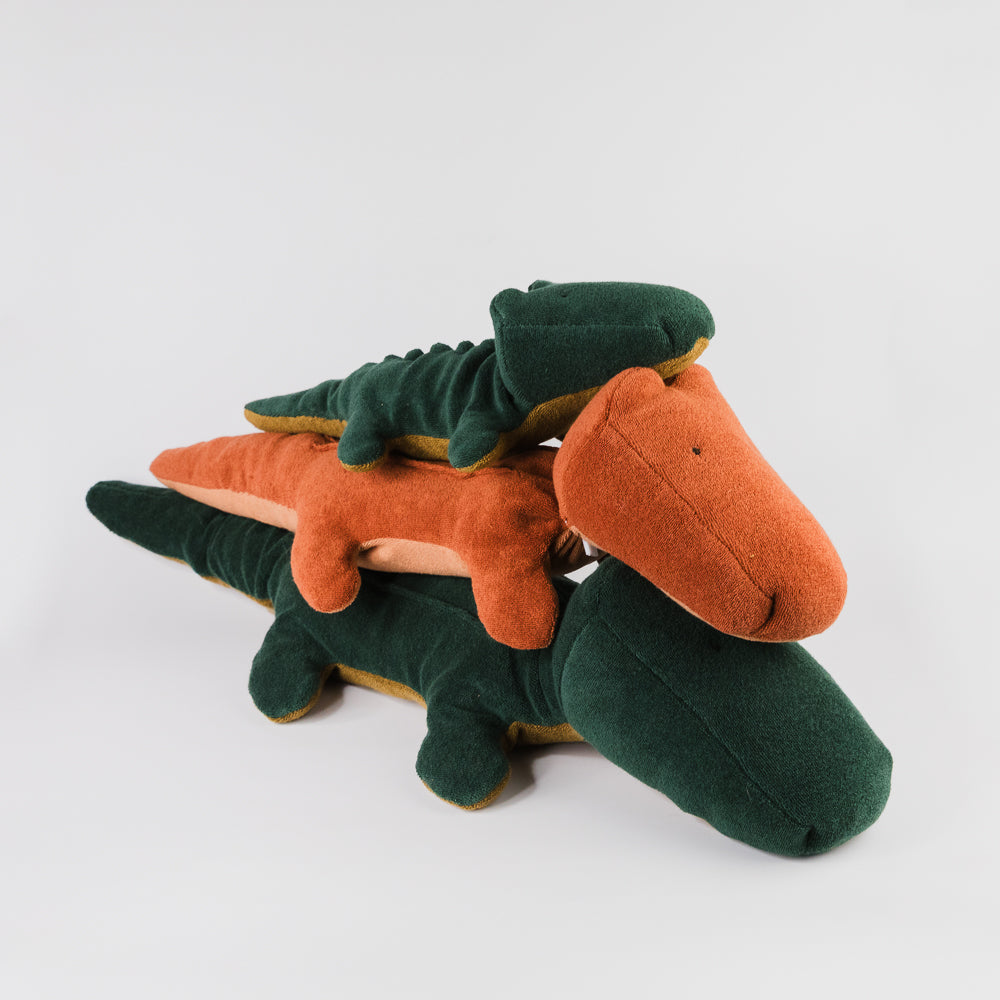 Crocodile, Big - Forest Green