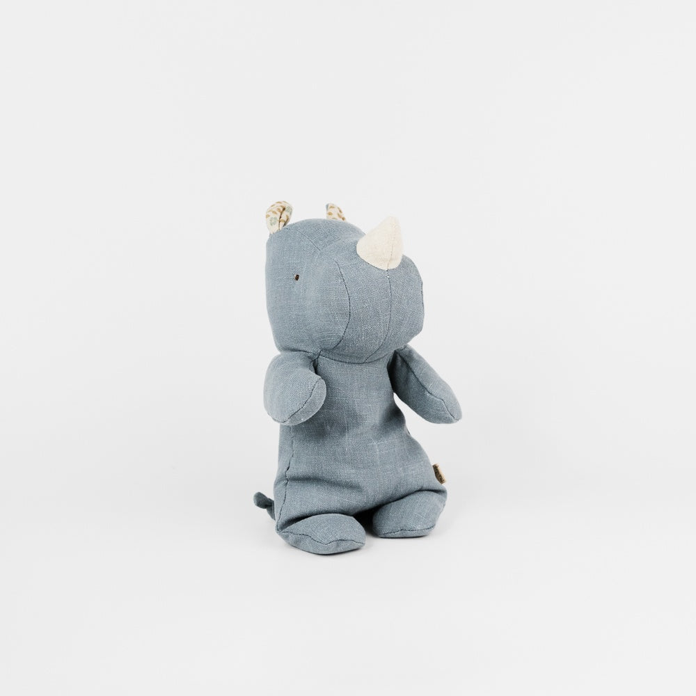 Rhino, Small - Dusty Blue