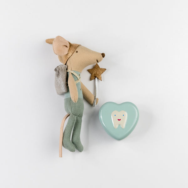 Maileg Tooth Fairy Mouse Blue