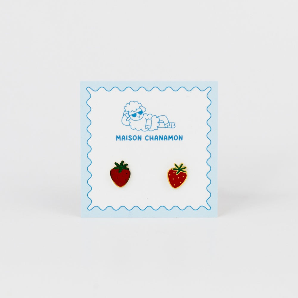 Strawberry Earrings