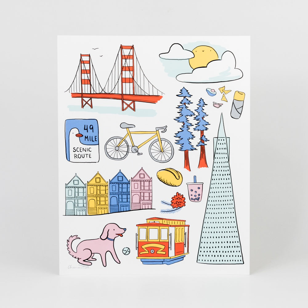 San Francisco City Print