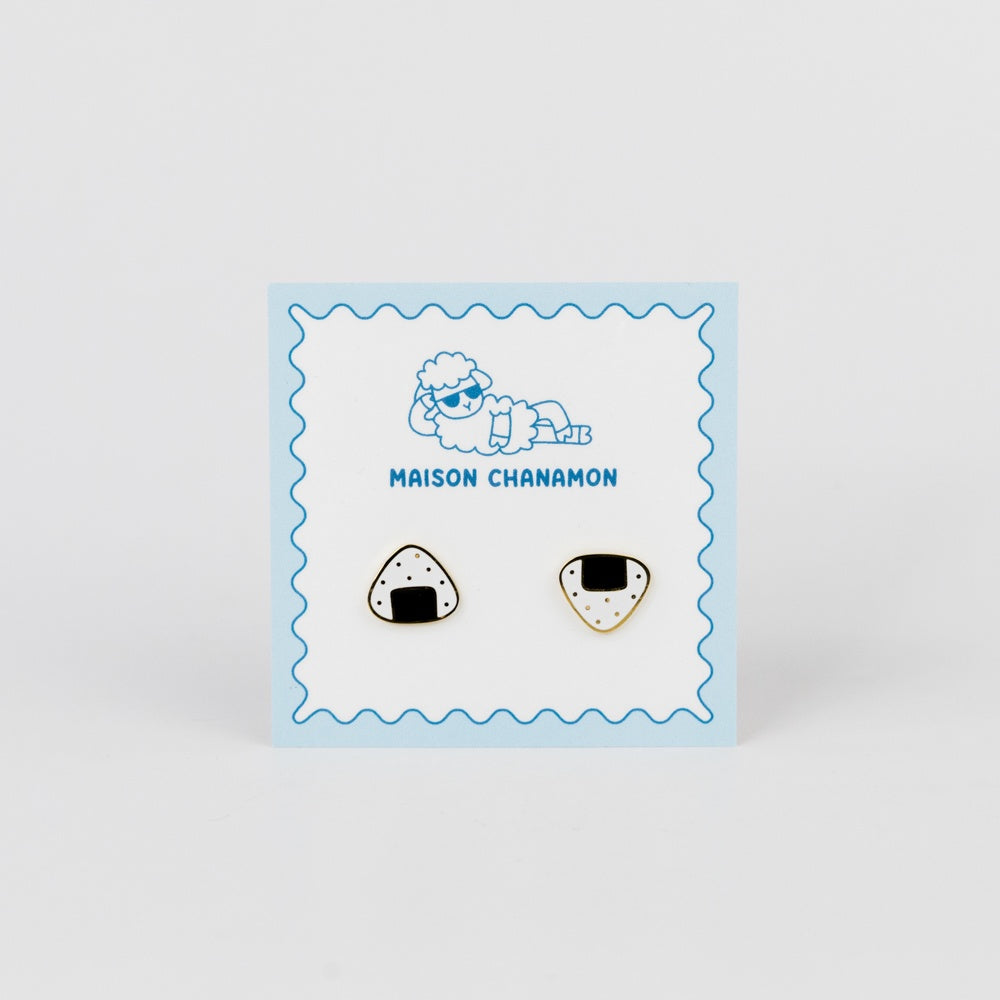 Onigiri Earrings