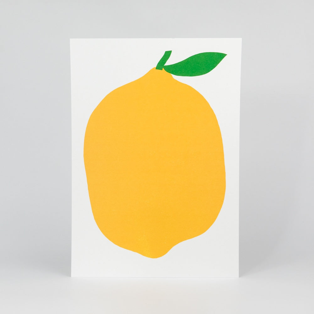 Big Lemon Print - A4