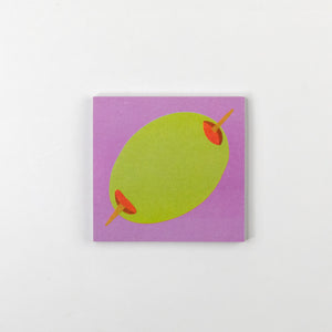 mel ndrel olive sticky notes