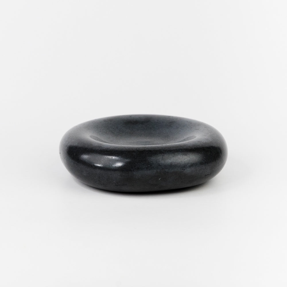 Stone Pebble Dish - Charcoal