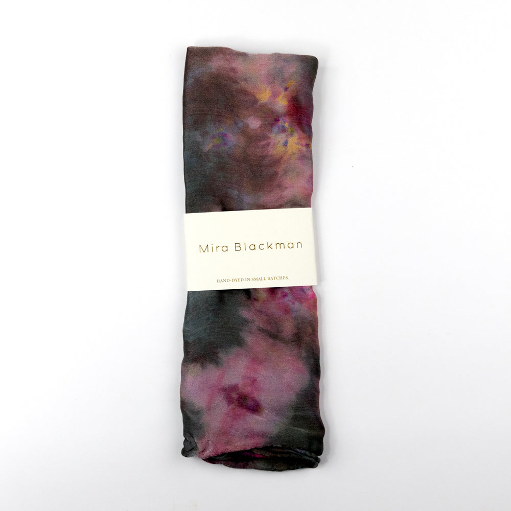 Silk Scarf - Rhubarb