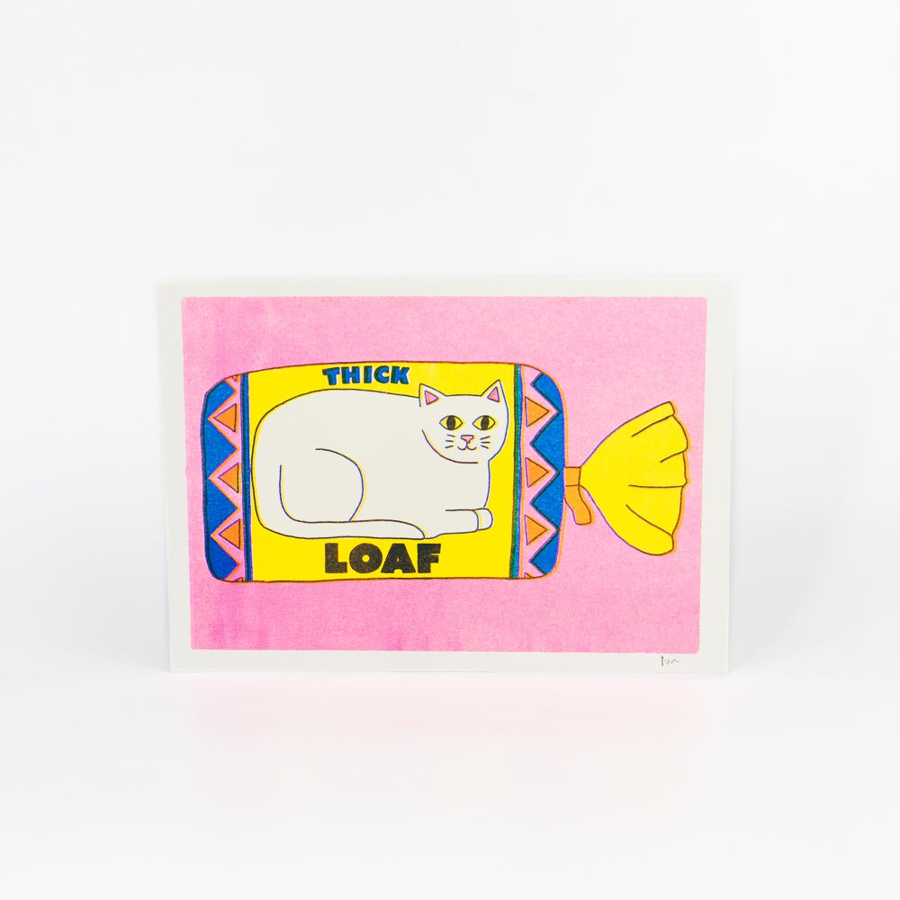 Cat Loaf Print