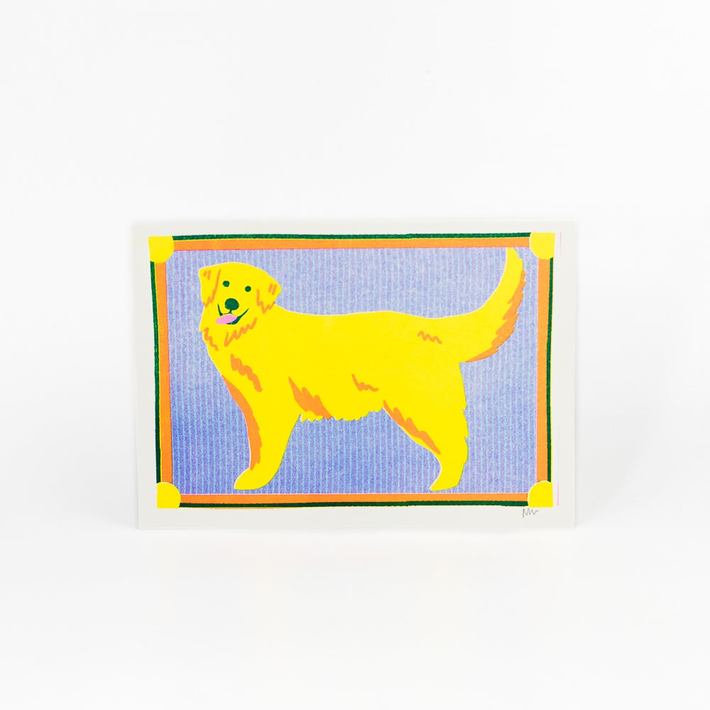 Golden Retriever Mini Print
