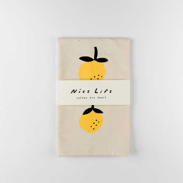 Orange Tea Towel