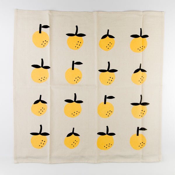 Orange Tea Towel