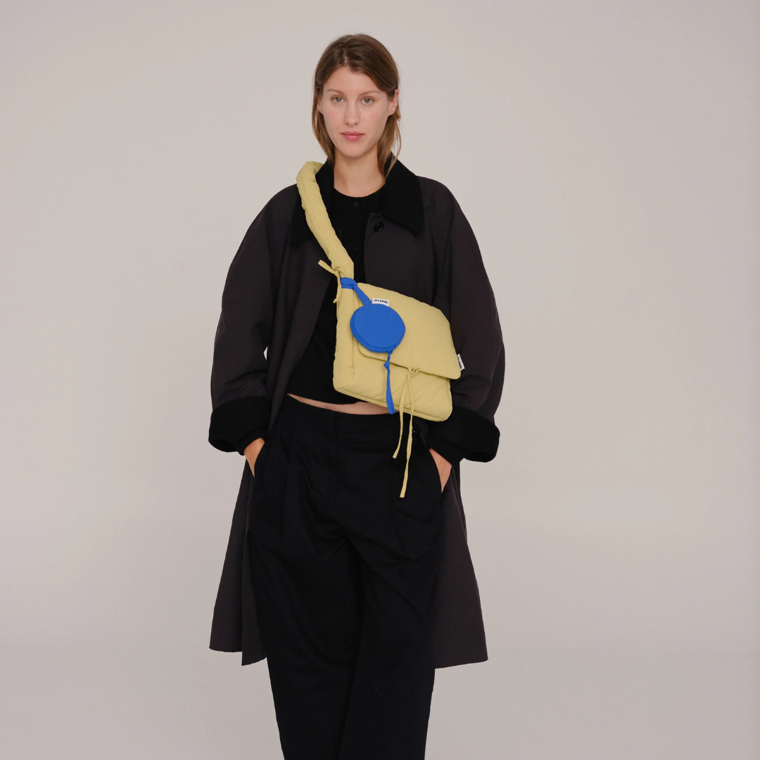 Circular Mini Purse - Cobalt Blue