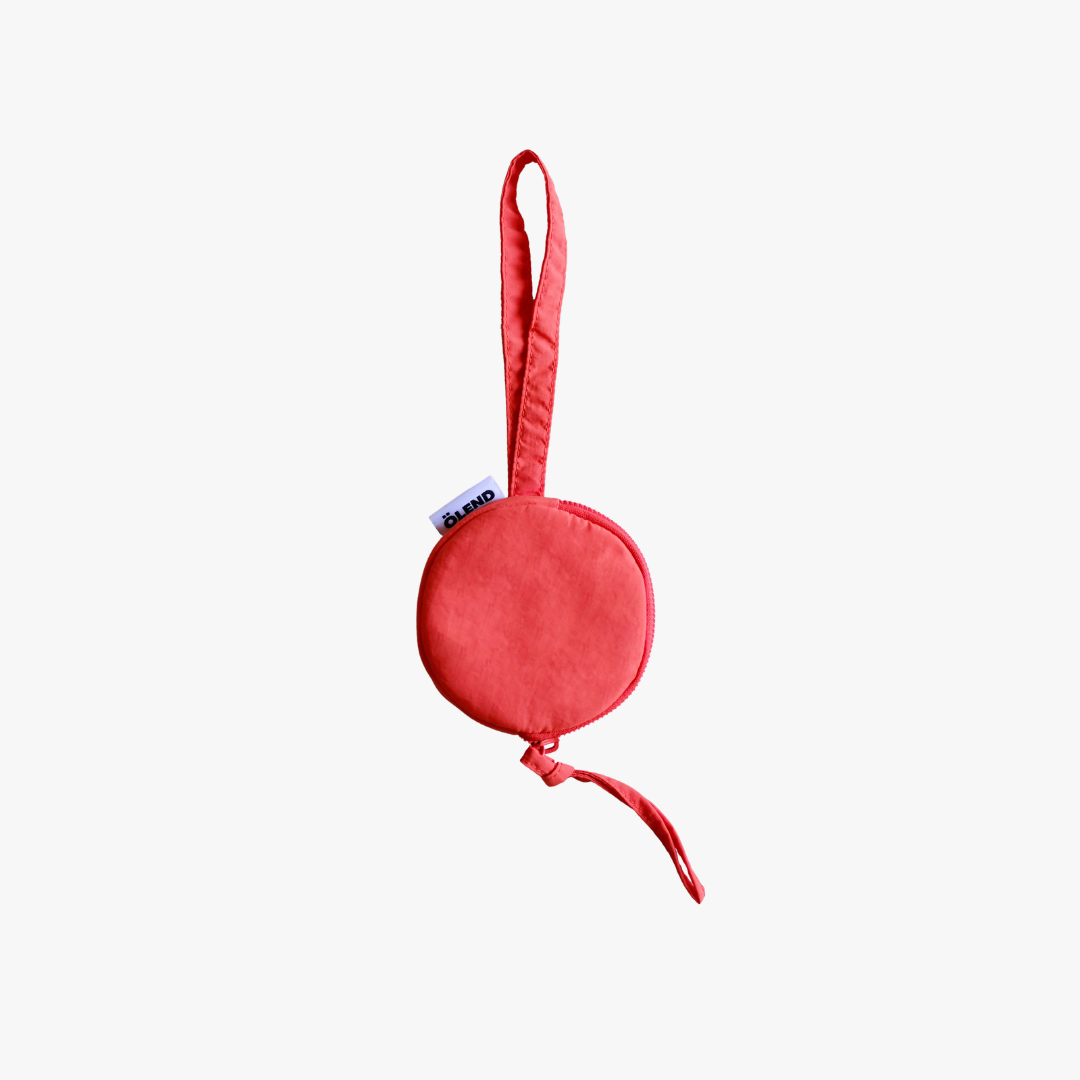 Circular Mini Purse - Coral