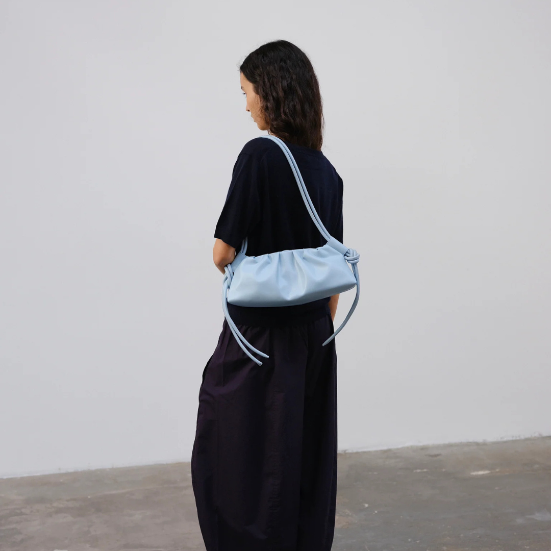 Dumpling Bag - Baby Blue