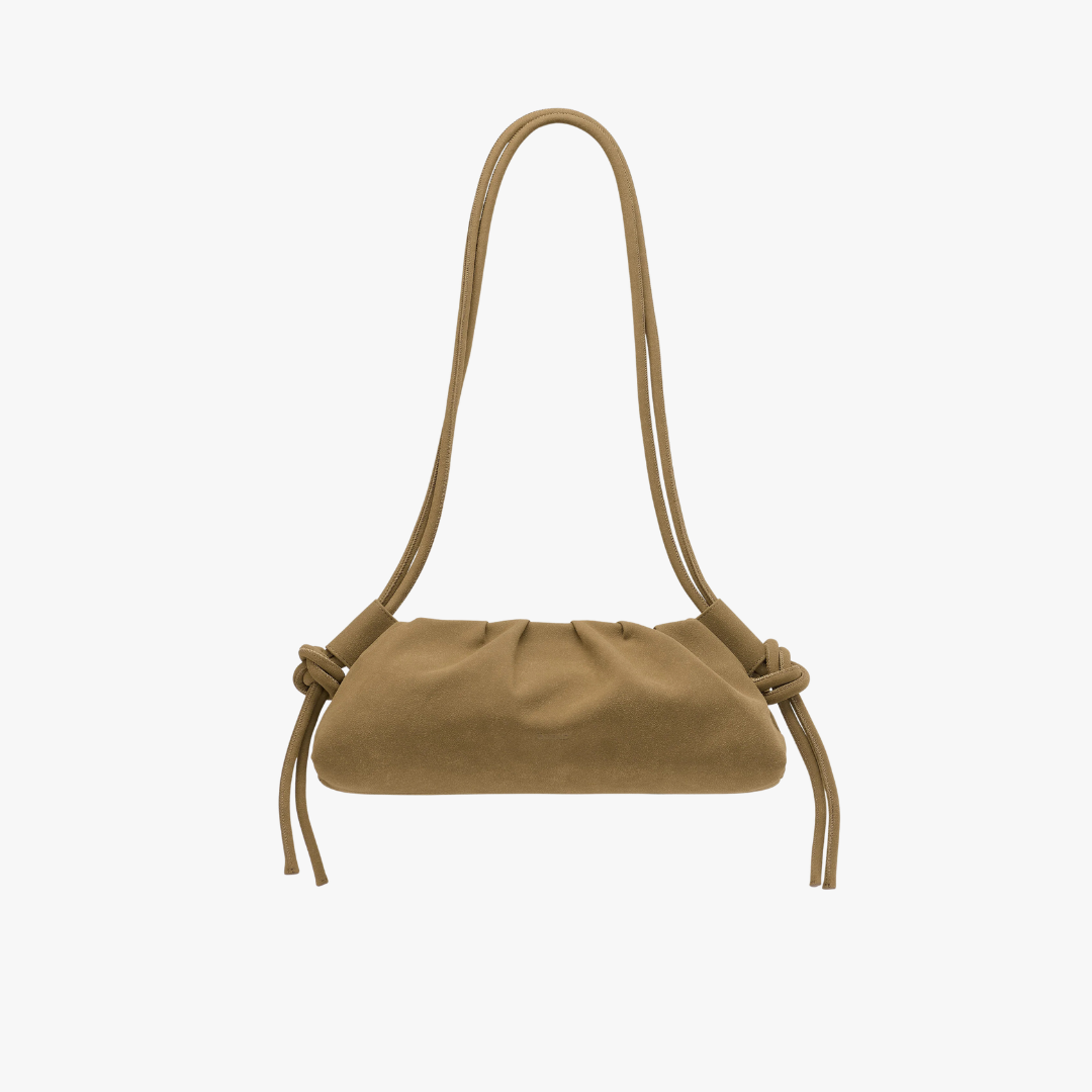 Dumpling Bag - Suede Khaki