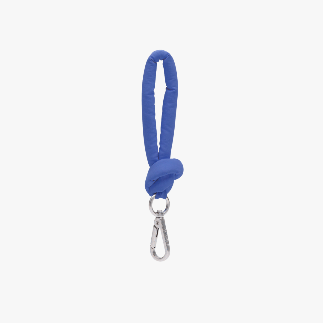 Puffy Key Chain - Cobalt Blue