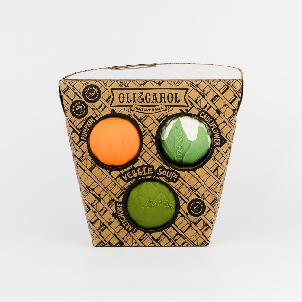 Veggie Soup Baby Sensory Balls