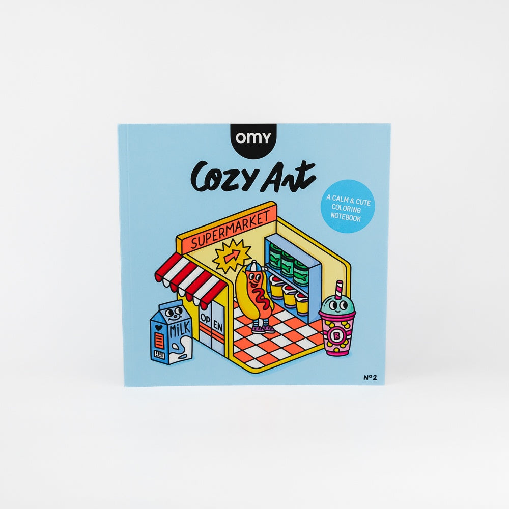 Cozy Coloring Book - Market