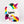 Pack of temporary tattoos with a unicorn design on a white background