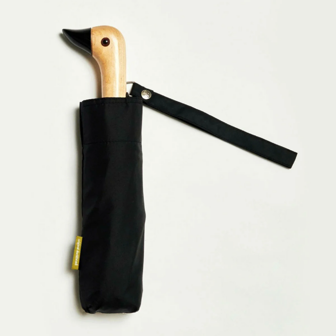 Black Compact Umbrella
