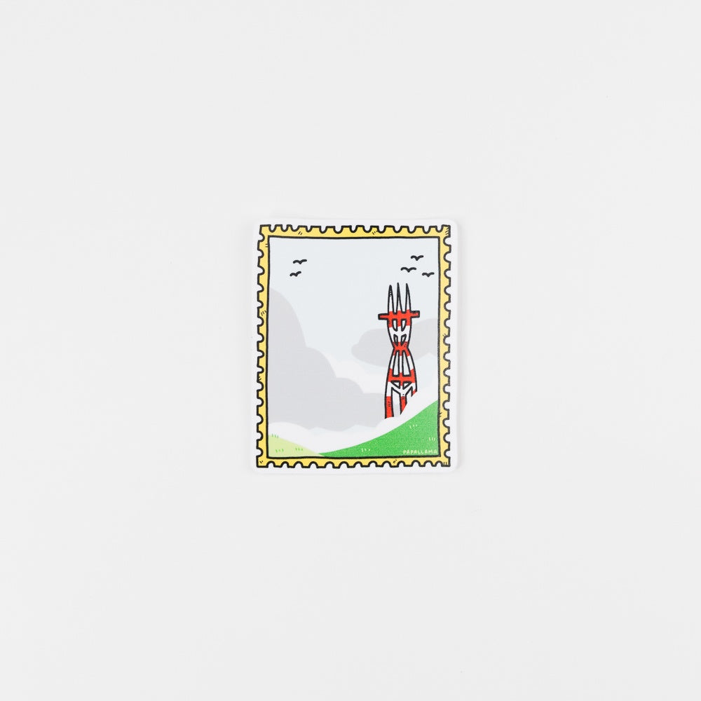 Sutro Tower Framed Sticker
