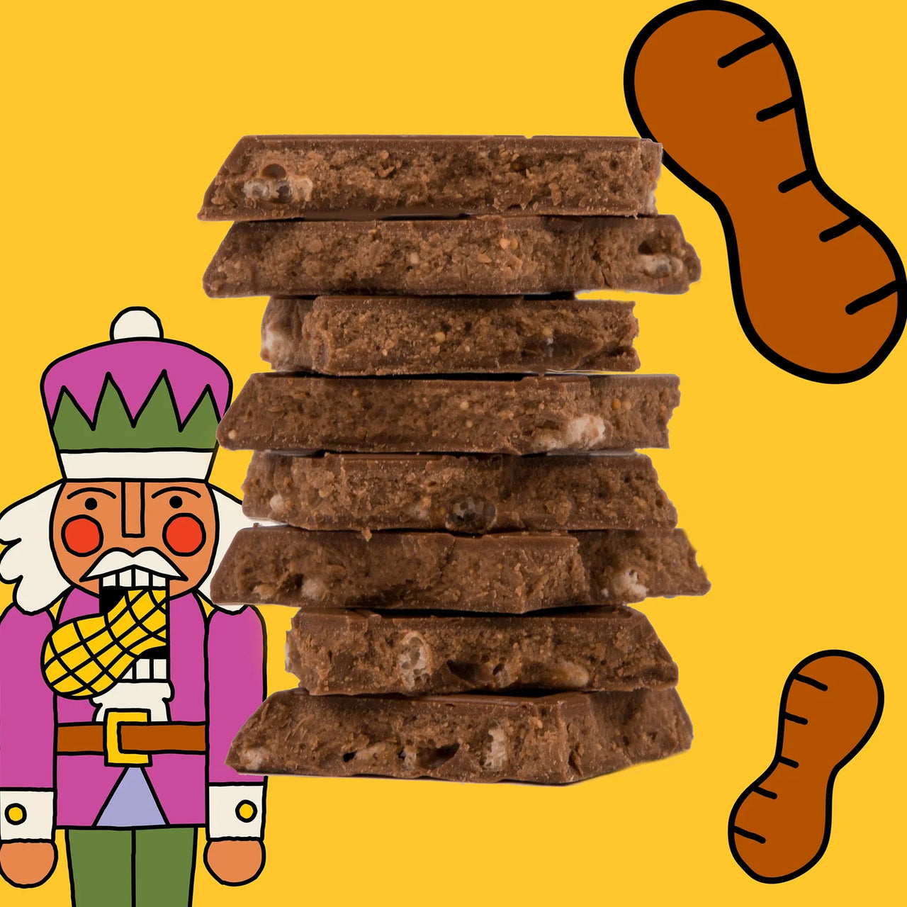 Holiday - Peanut Buddy Crisp Truffle Bar