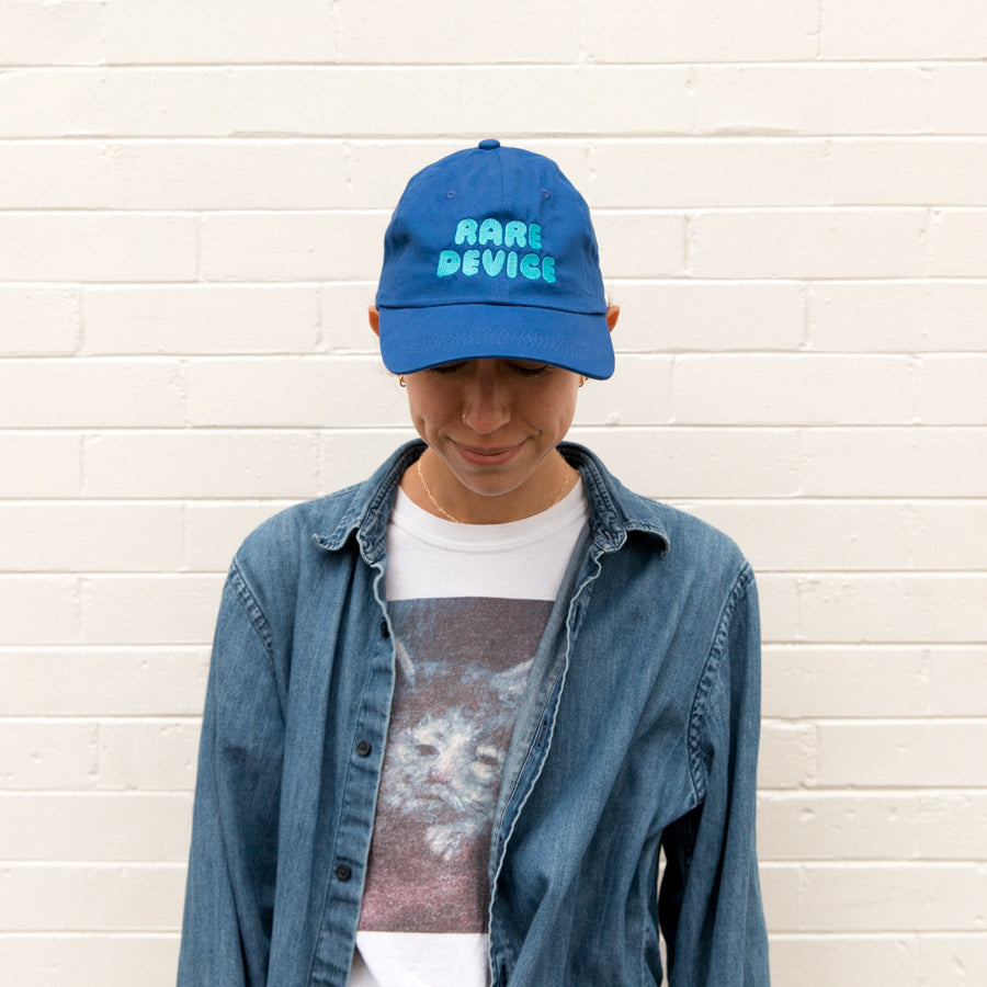 Rare Device Dad Hat in Blue (2025 version)
