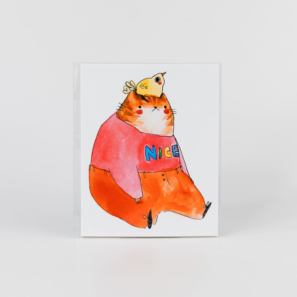 Print - "Nice Cat"