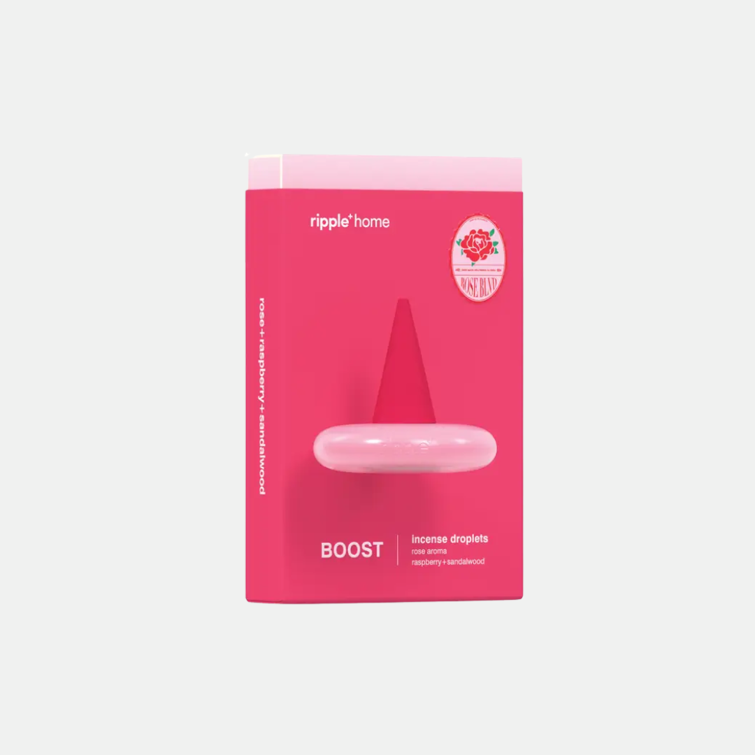 Ripple⁺ Boost - Rose Incense Cones