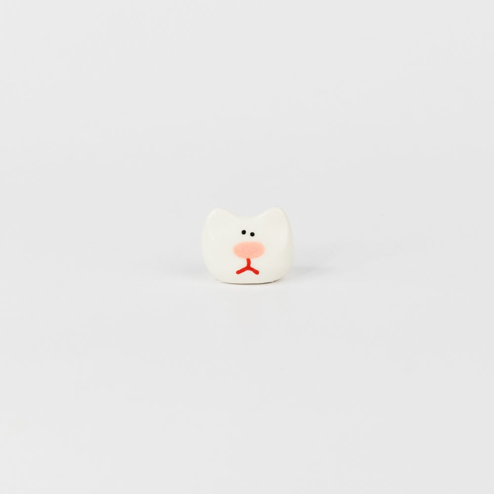 Cat Desk Pal - White