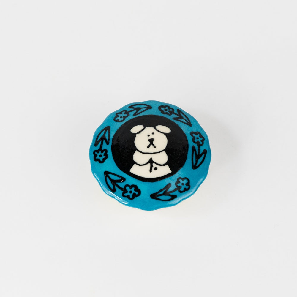 Flower Dog Jewelry Box