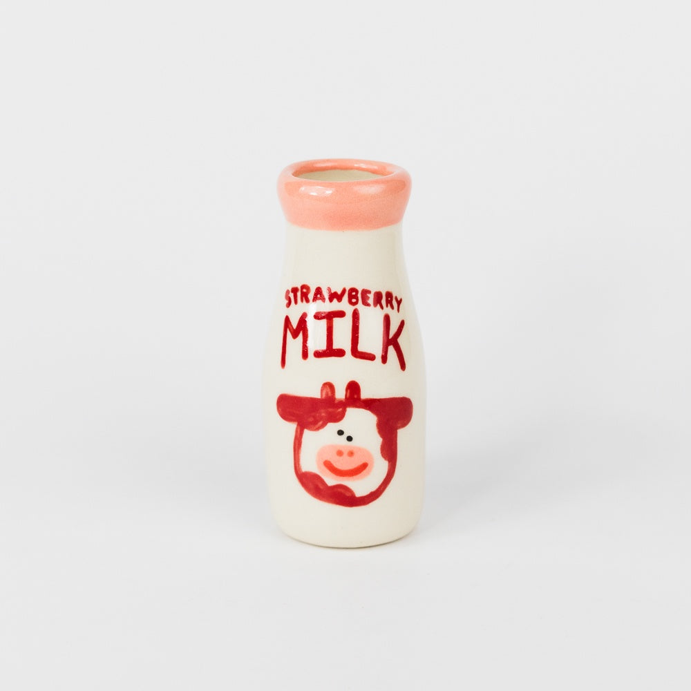 Mini Strawberry Milk Bottle