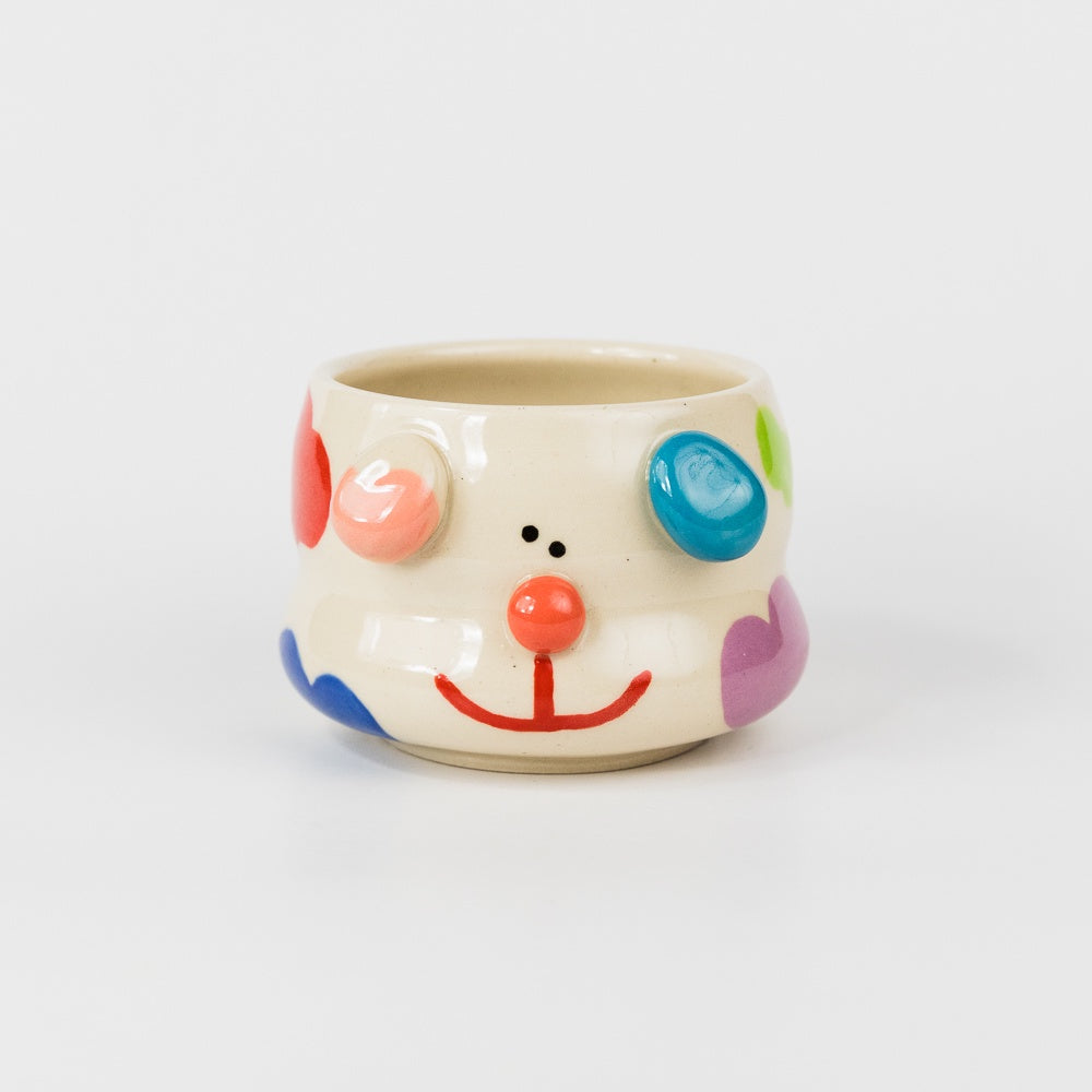 Rainbow Dog Plant Pot