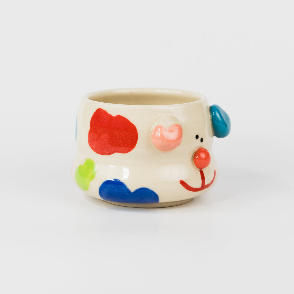 Rainbow Dog Plant Pot