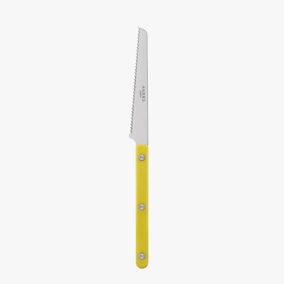 Tomato Knife - Bistrot Solid, Yellow