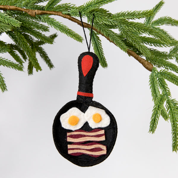 Bacon and Eggs Ornament