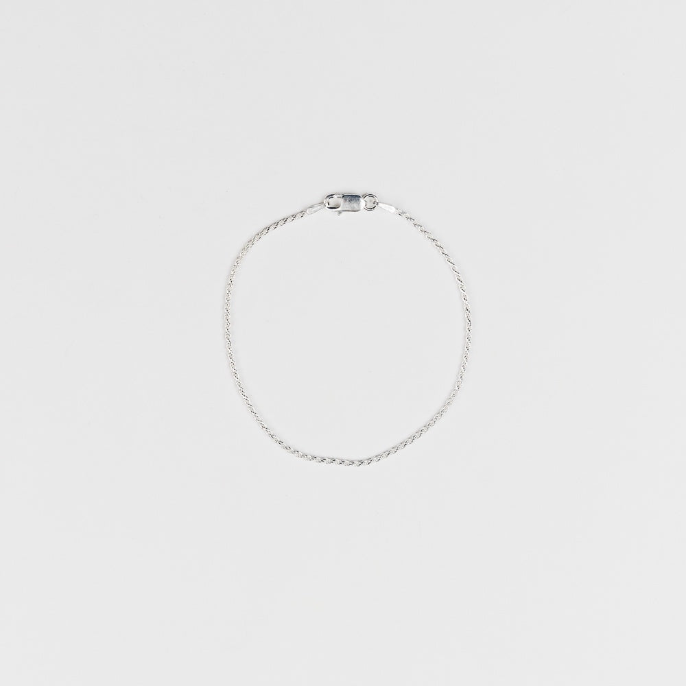 Sterling Silver Rope Chain Bracelet