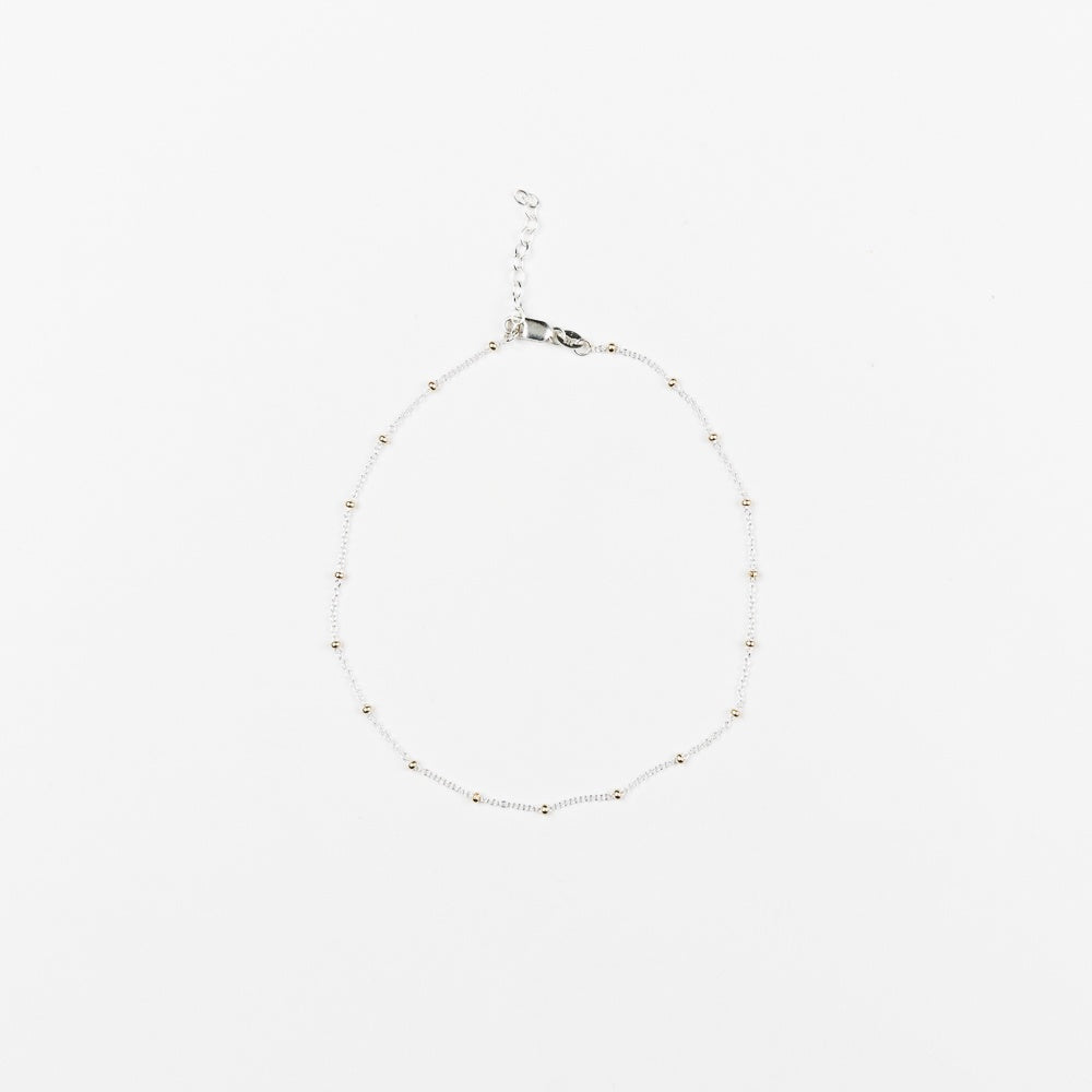 Tiny 1.5mm Figaro Chain Anklet