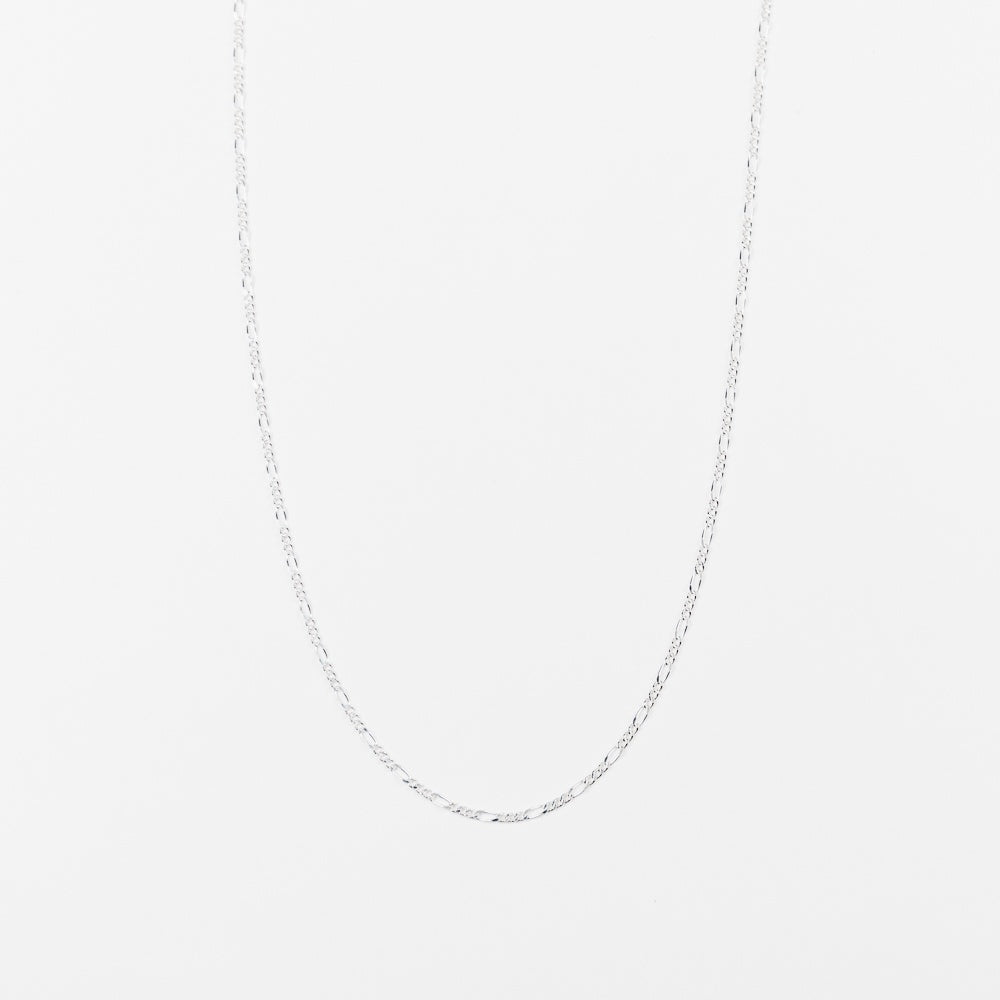 Sterling Silver Figaro Chain
