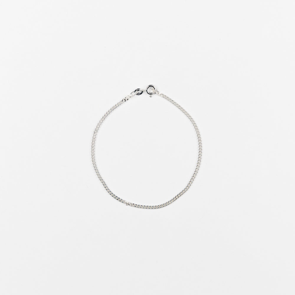 Sterling Silver Curb Chain Bracelet