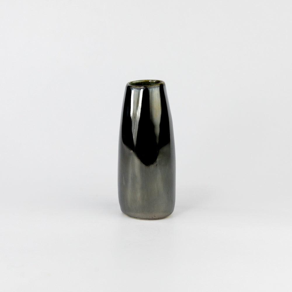 Bud Vase 2 - Black Mirror