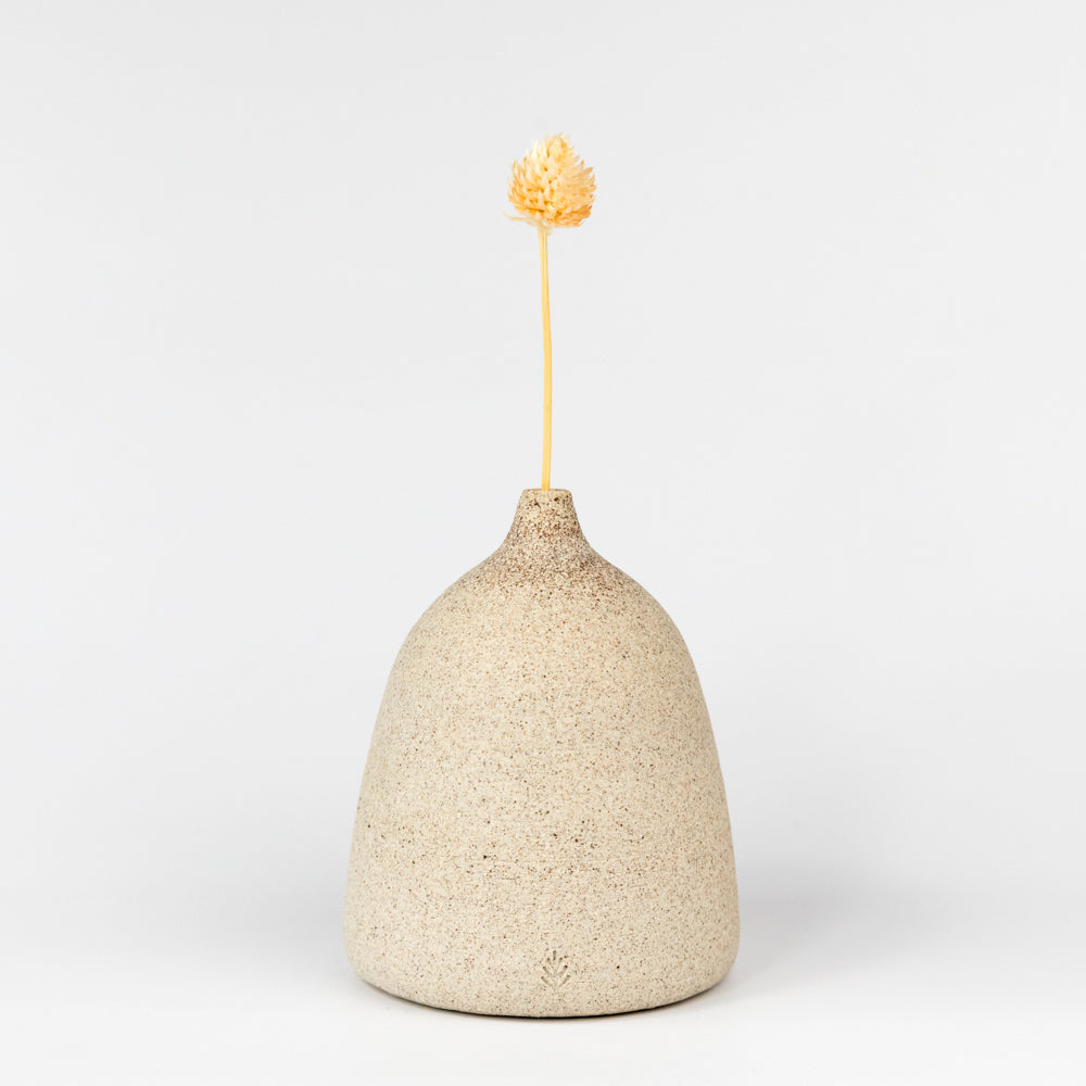 Studio Kabān Bud Vase in Stone