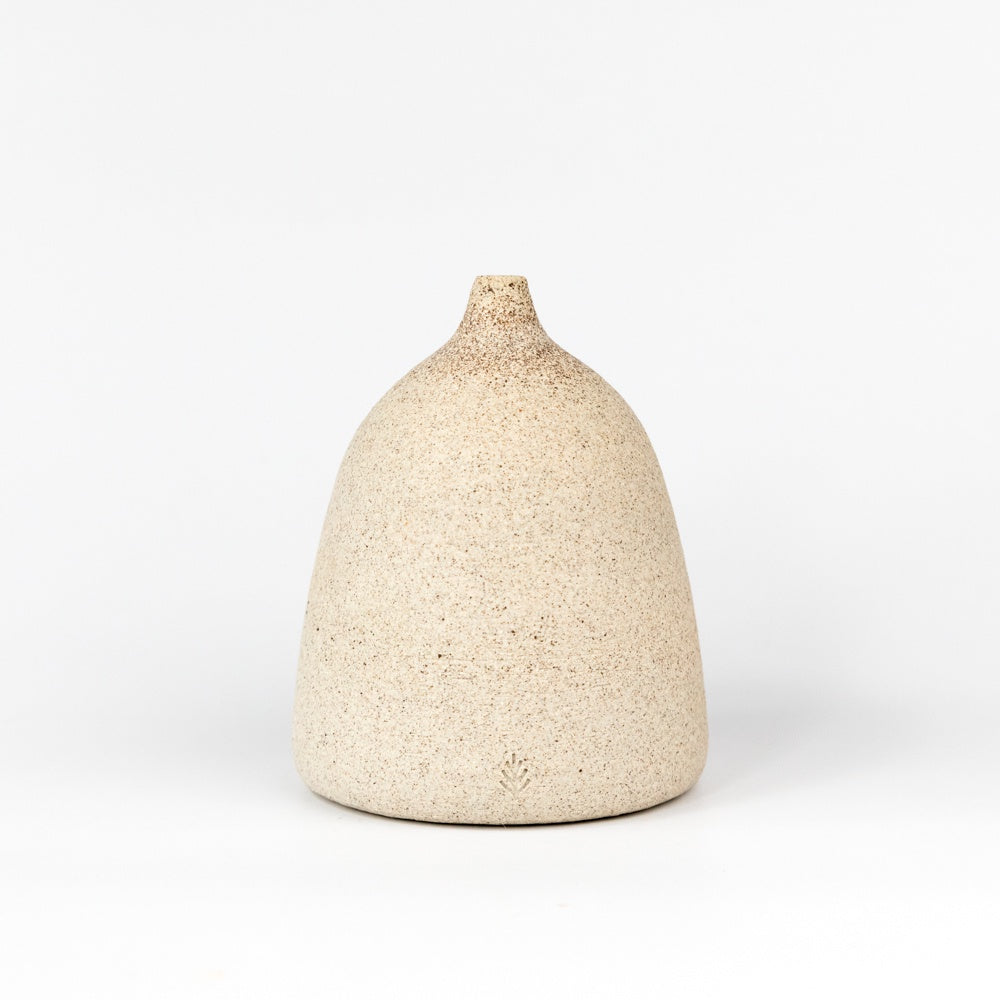 Studio Kabān Bud Vase in Stone