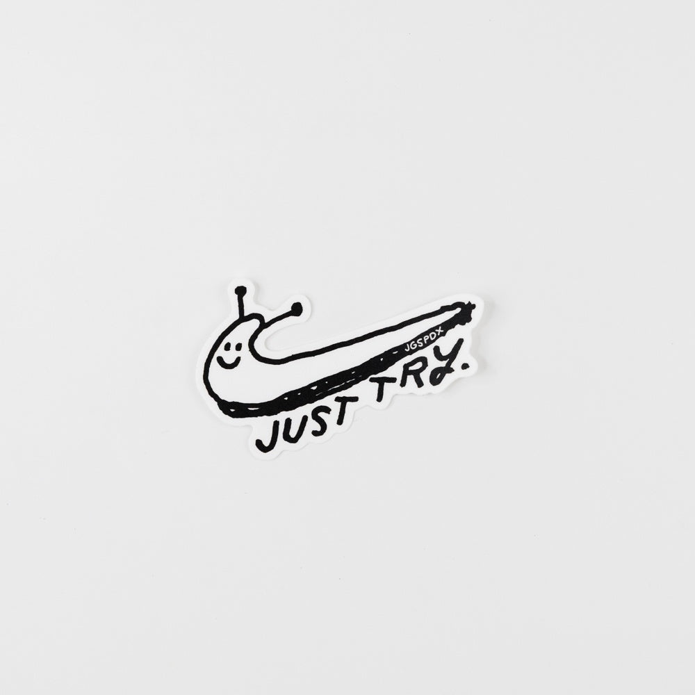 Just Try Sticker