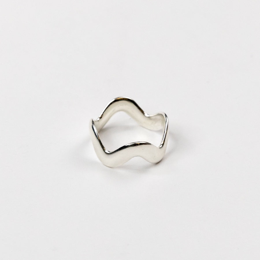 Squiggly Ring - Silver