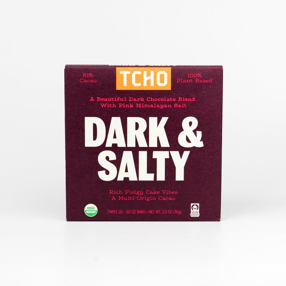Dark & Salty Chocolate Bar