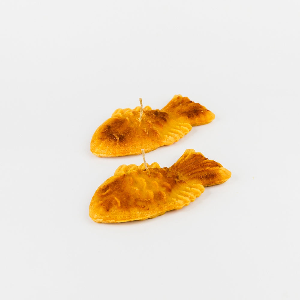 Dulce Taiyaki - Set of Two Dessert Fish Candle