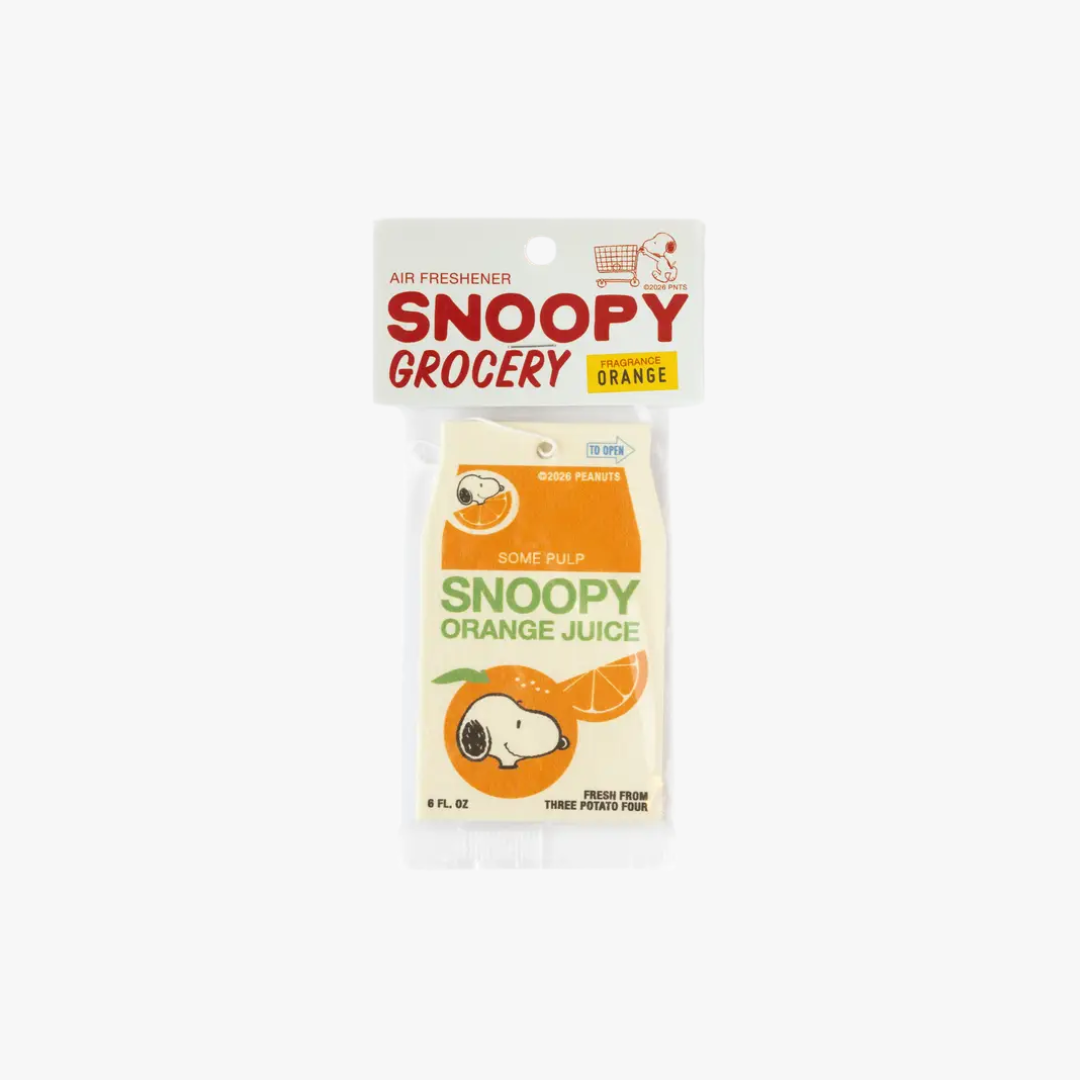 3P4 X Peanuts® Grocery - Snoopy Orange Juice Air Freshener